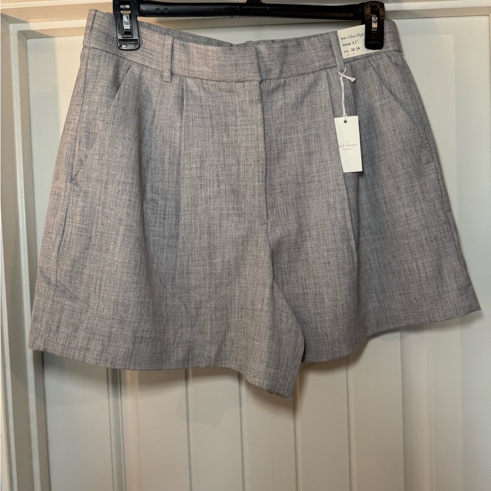 Abercrombie & Fitch Gray Sloane Shorts Tailored